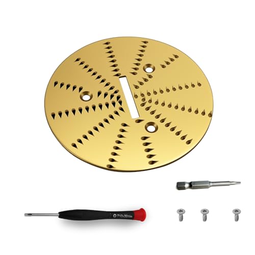 Upgraded Titanium-Coated Juicer Blade Replacement for Breville JE95XL, JE98XL, BJE200XL, BJE430SIL, BJE510XL, JE900, 800JEXL, BJE820XL,Blade Kit with Bit, Screws & Wrench