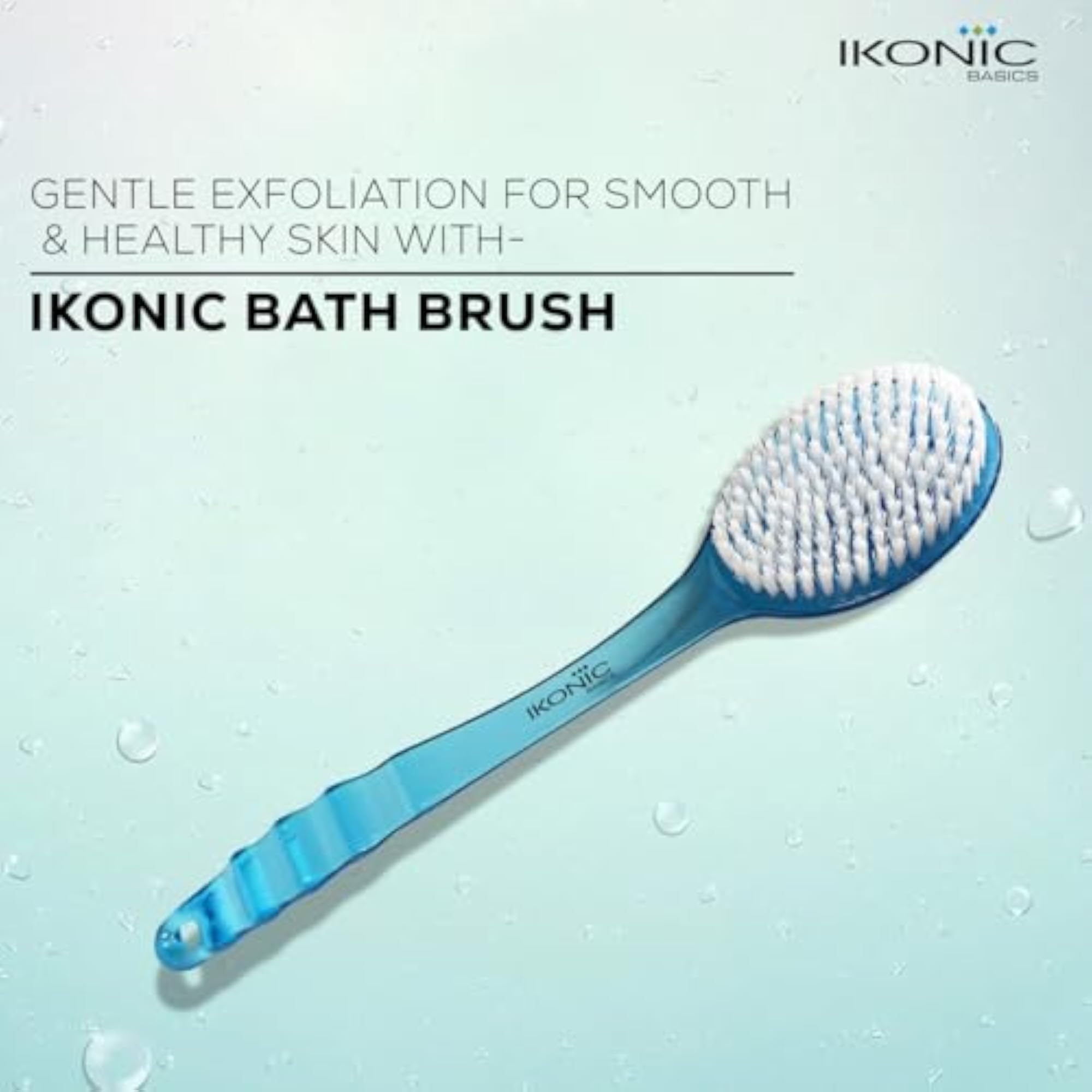 Premium Shower Bath Brush with Long Ergonomic Handle
