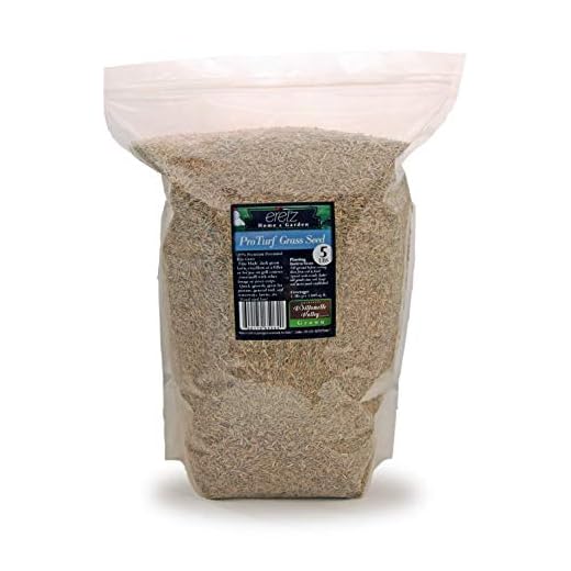 ProTurf Perennial Ryegrass Fine Lawn Seed by Eretz (5lb) - CHOOSE SIZE! Premium Willamette Valley, Oregon Grown Grass Seed
