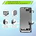 CYKJGS for iPhone 14 Screen Replacement with Proximity Sensor Earspeaker Flex Cable 6.1