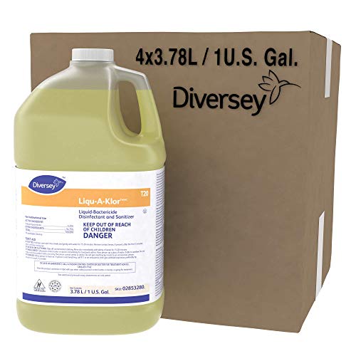 Amazon Com Diversey Suma Liqu A Klor Sanitizer 1 Gallon Case Of 4 Health Household