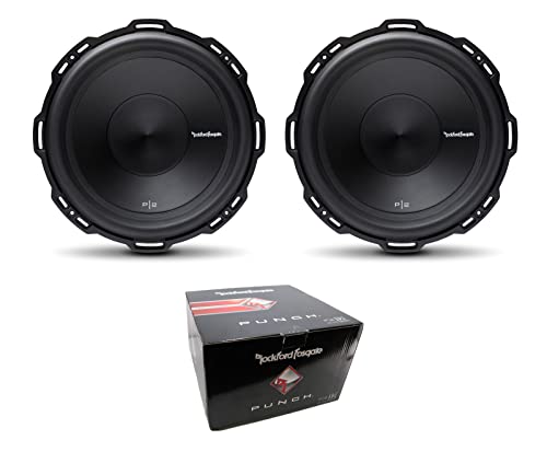 2) Rockford Fosgate P2D2-12 12