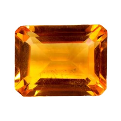 Citrine naturelle rectangulaire 15mm pour création de bijoux uniques DIY