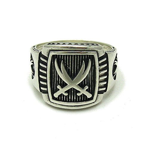 Sterling silber Herren Ring 925 Schwert Empress Größe 52-74