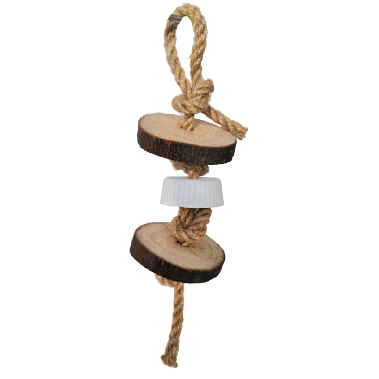 BESPORTBLE 18pezzi Giocattoli Legno Per Criceti Confezione Creativa Per Masticare Giochi Per Conigli e Pappagalli Sicuri e Divertenti Per Piccoli Animali