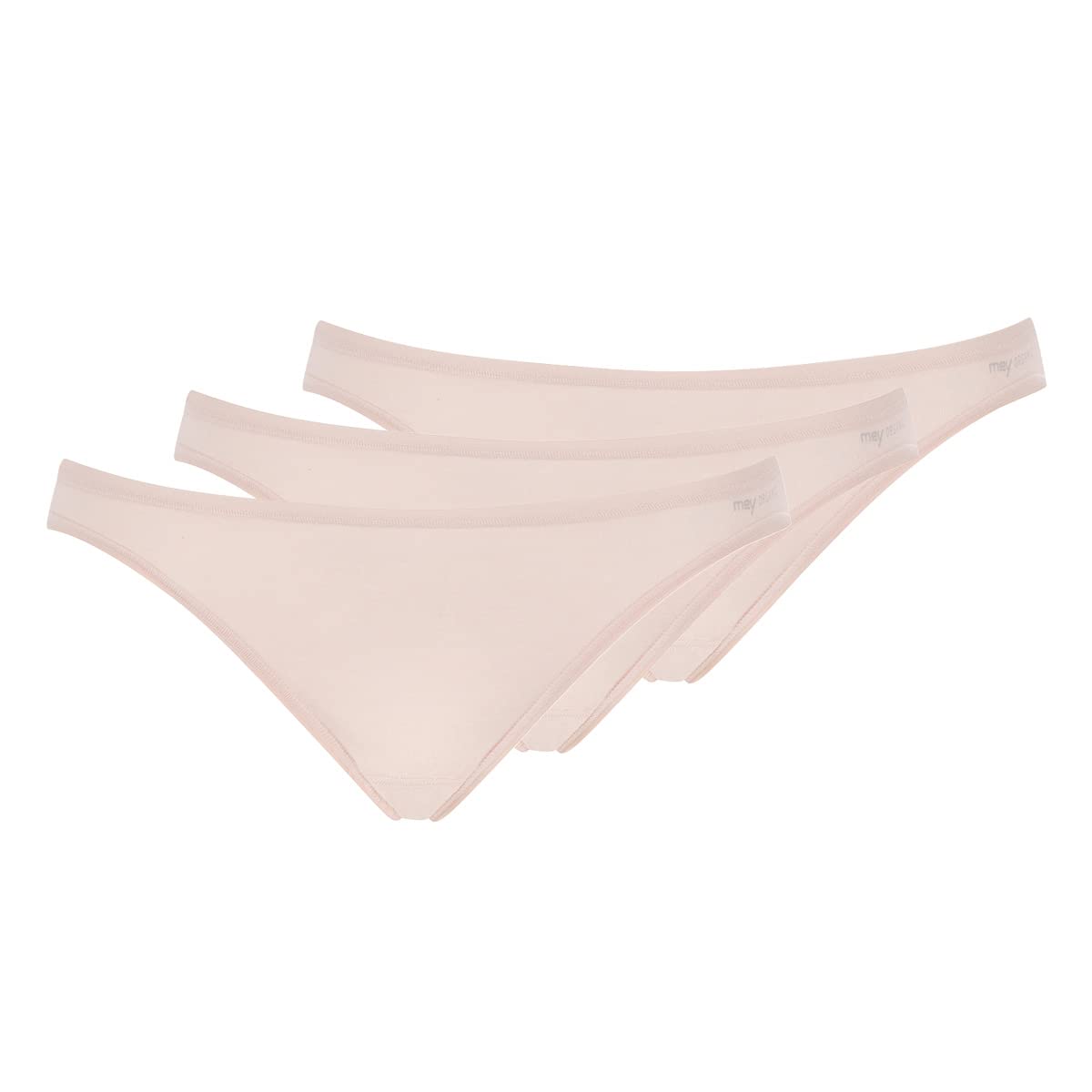 Mey Pack of 3 Superfine Organic Women's Mini Briefs Underwear, Bailey, M