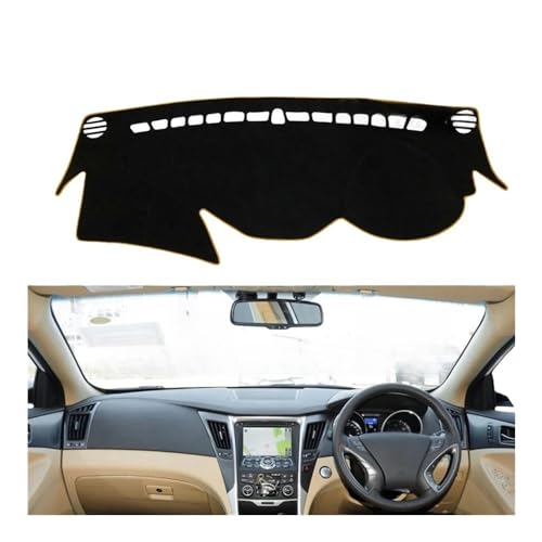 Tapis d'ombrage Hyundai Sonata 2010-2014 pour un confort de conduite estival optimal YF