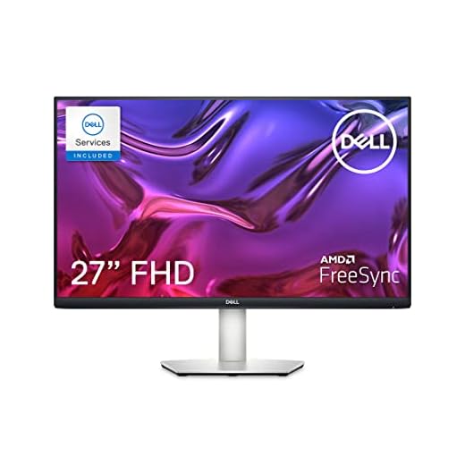 Dell 27-inch USB-C Monitor - Full HD (1920 x 1080 Display, 75Hz Refresh Rate, 4MS Grey-to-Grey Response Time (Extreme Mode), Dual 3W Built-in Speakers, HDMI, IPS, AMD FreeSync, Silver - S2723HC