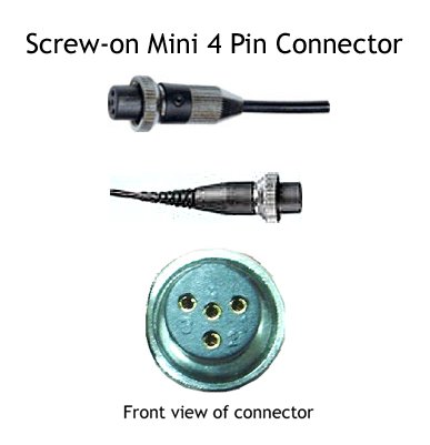 Av-Jefe Tcm141 Lapel Tie Clip Microphone Black Color, W Mipro Mini 4 Pin Locking Connector For Peavey Or Mipro Wireless Systems #TOP1