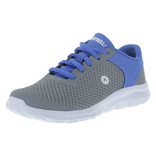 Airwalk Grey Blue Boys' Performance Gusto Cross Trainer Big Kid 4 Regular