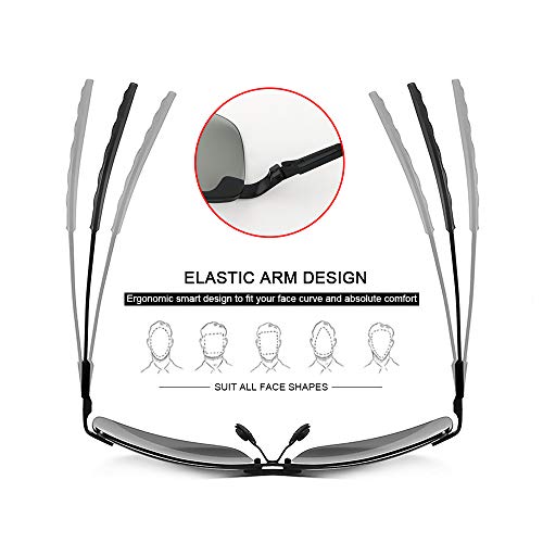 Photochromic Driving Glasses Day and Night 2 in 1 Polarized Sunglasses Anti-Glare UV Protection for Men Women2