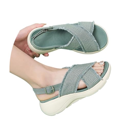 Chaussure de marche femme ete legere et large contre la fatigue plantaire