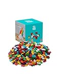 PLUS PLUS Building Blocks Toy - 600 pc Kids Construction Toys, Creative Learning Resources and STEM Play for Home and Travel - Girls and Boys Toys Age 5 Plus - Rainbow 600 Pieces