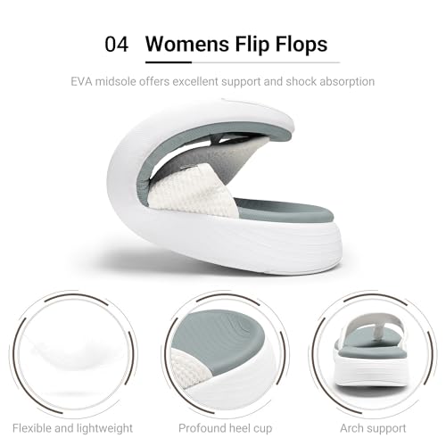 Image of DREAM PAIRS Womens Arch Support Cushion Flip Flops