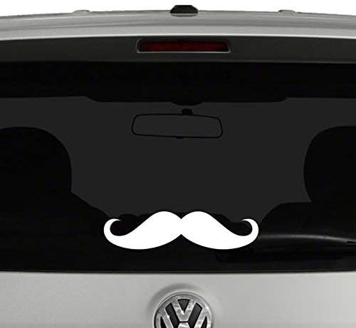 Gifts Collection Moustache Car and Bike Sticker