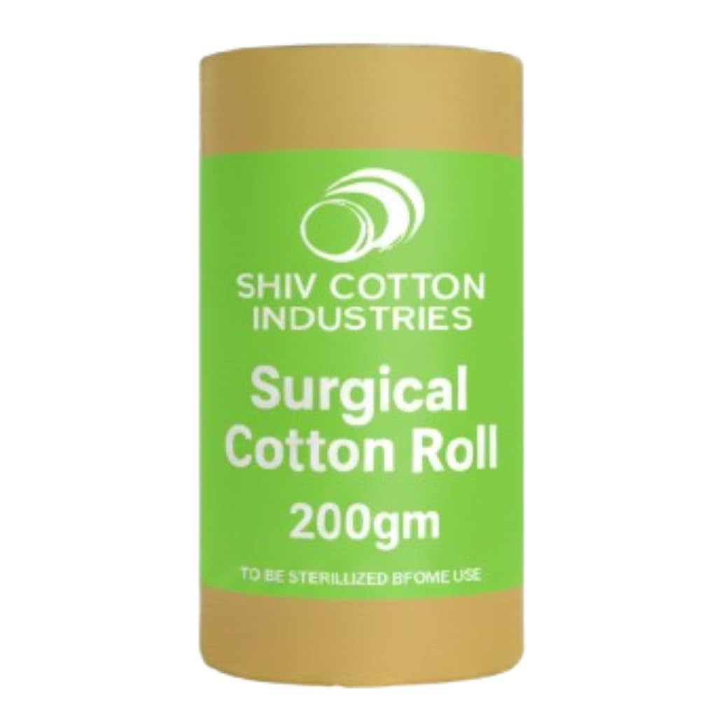 Surgical Cotton Roll, 200gm, Medical-Grade, Absorbent, Hygienic, Multipurpose for Medical Use, Wound Care, Baby Care, Beauty Salons (RR200GM21)-picture-17