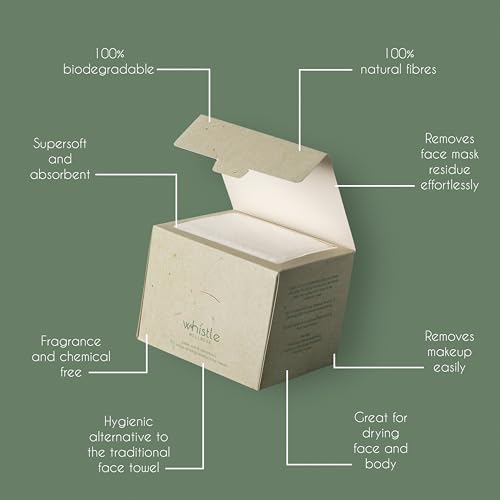 Whistle Wellness® Disposable Face Towel 10