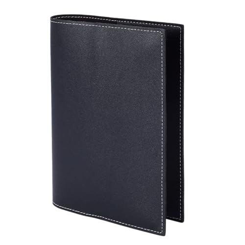 Couverture de journal en cuir A5 pour carnet de notes rechargeable et amateurs de livres