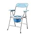 LYP Sedia Comoda per Anziani Chair disabili Persona Vasino Commode Persona anziana Donna Incinta Blu
