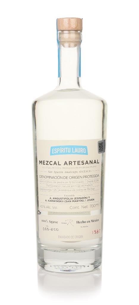 Espíritu Lauro Joven Mezcal Artesanal (1 x 700 ml)