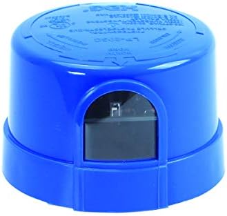 HGG 1Pcs Photocell for Outdoor Light,Auto On Off Photo Sensor Switch with Twist Lock,Dusk to Dawn Light Control for LED Street/Barn Light Parking Lot Light Area Light