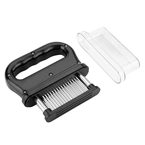 Vleesvermalser, 48 roestvrijstalen ultrascherpe naaldmesvermalser voor mals maken van biefstuk - Image 5