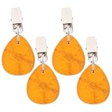 UKCOCO 4 Stück Tischdecken Befestigungsgewichte aus Eisen Winddichte Tischdeckenklammern für Picknick Garten Outdoor Stabile Tischdeckenhalter ohne Beschädigung