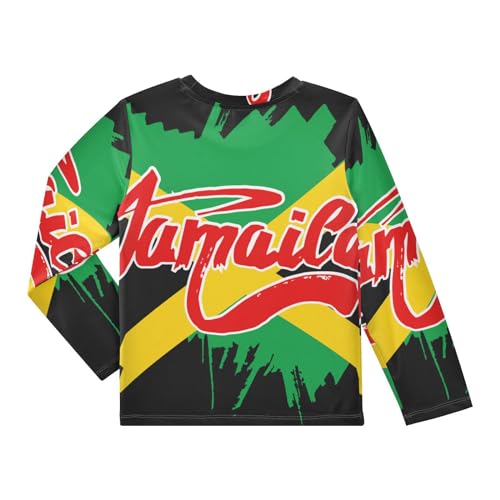 Image of Aflyko Patriot Boys' Rash Guard Shirts Flag of Guatemala Swim Shirt 3-12T