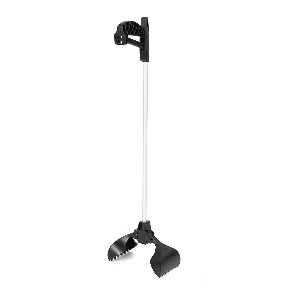 Outil de ramassage facile de crottes de chien Scooper avec poignée à longue portée pour ramasser les déchets