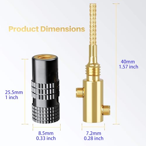 Conector de altavoz para cable de audio receptor cine en casa y placa de pared 2