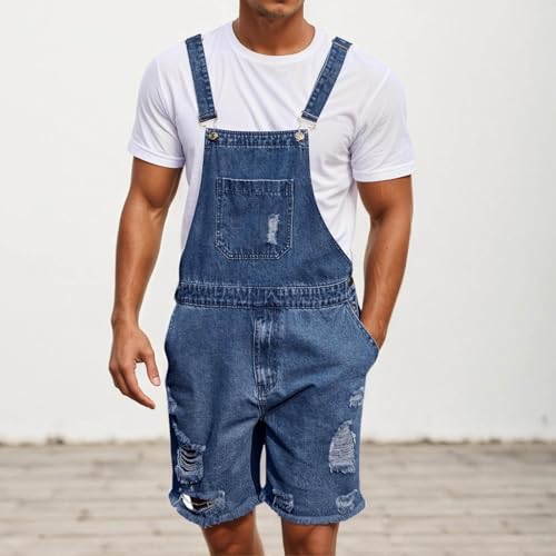 Pantalones vaqueros cortos elásticos estilo cargo 3