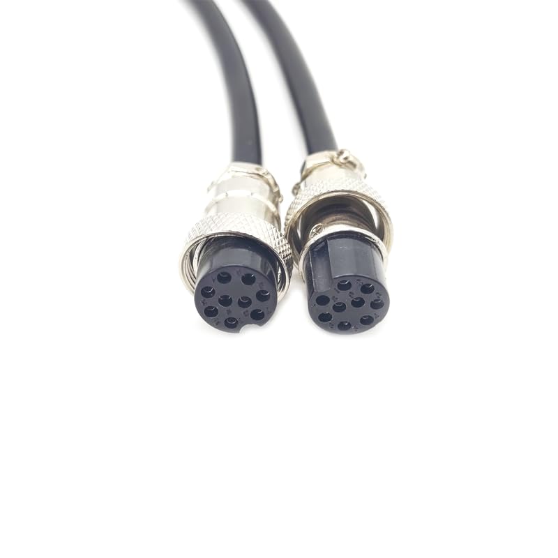 Lsgoodcare - Spine Aeronautiche GX16-9, 30 Pezzi, 16 Mm, 9 Pin, Connettore DIN Femmina/maschio, Con Tappi Per Aeronautica, 5 A, In Metallo - Foto 9