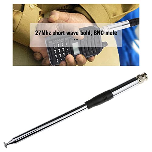 Antenna telcscopica BNC da 27 MHz CB Walkie Talkie...