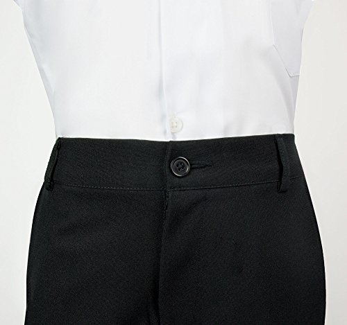 Spring Notion Boys Classic Fit Formal Pants Black2