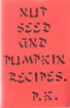 Paperback Nut Seed and Pumpkin Recipes Book
