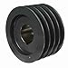 Browning 4TC76 Split Taper Sheave, Cast Iron, 4 Groove, C Belt, Uses Q2 Bushing