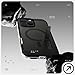 Spigen for iPhone 16 Pro Max Case, Tough Armor T (Ai) MagFit [Camera Control Button Coverage] [Compatible with Magsafe] [Kickstand] - Frost Black