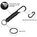 TIMGOU Paracord Keychain with Carabiner, Set of 5 Braided Lanyard Utility Ring Hook for Keys Knife Flashlight Outdoor Activity EDC Survival Kit