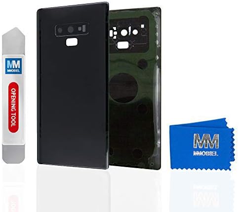 MMOBIEL Back Cover Battery Door Compatible with Samsung Galaxy Note 9 6.4 inch 2018 N960 (Midnight Black)