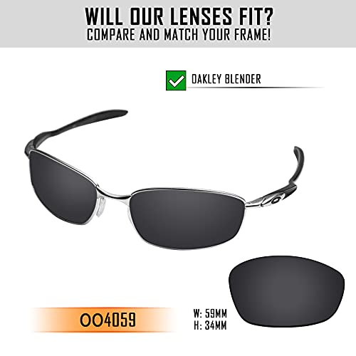 Image of Polarized Replacement Lenses for Oakley Blender OO4059 Sunglass