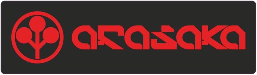 Cyberpunk Arasaka Sticker Vinyl Decal, Car Laptop Window Tumbler Water Bottle Logo Symbol