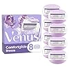 Gillette Venus Comfortglide Breeze Recambios Para Maquinilla Para Mujer, Pack De 8, Recambios Para Una Depilación Suave, Apurada Y Duradera
