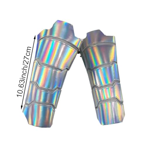 Accesorios para cosplay de carnaval tipo brazaletes medievales de caballero 3