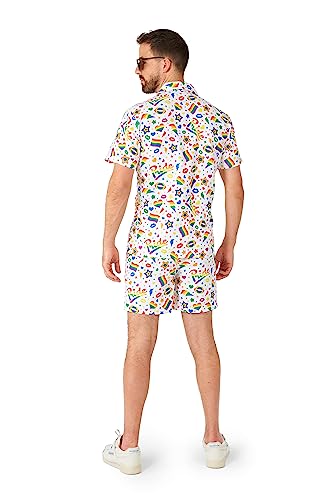Suitmeister Two Piece Set For Men - Halloween Costume - Including Matching Shorts and Shirt3