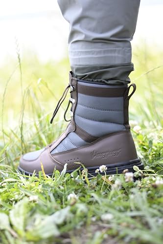 FROGG TOGGS Men's Fusion Waterproof Fishing Wading Boot for Fishing in Cleated or Felt, Cleated, 74