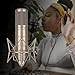iCON Pro Audio Artemis Studio Condenser Microphone - 34mm Gold-Sputtered Capsule, Low-Noise XLR Mic with Shock Mount for PC Recording, Professional Vocals, Mixing, Podcast