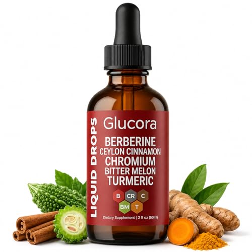 FMRFMR Glucora Berberina Liquida Gotas Botanical Liquid Drops 2 fl oz
