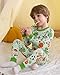 babee Reshinee Bamboo Viscose Toddler Pajamas Boys Girls Kids Baby 2pcs Long-Sleeve Sport Pyjamas Set 3-4T Snug fit Sleepwear Pjs