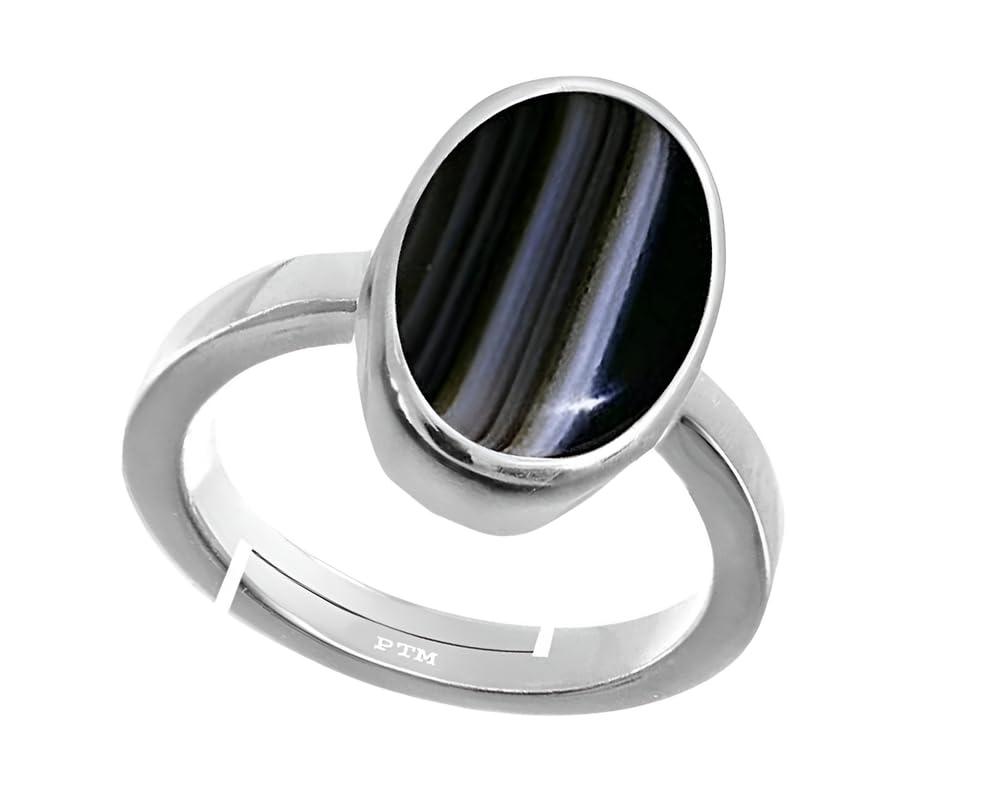 ptm Natural Sulemani Hakik 3.25 Ratti or 3 Carat Astrological Certified Gemstone Pure Sterling Silver/925 bis Hallmark Adjustable Ring for Men & Women - fba1325-picture-28