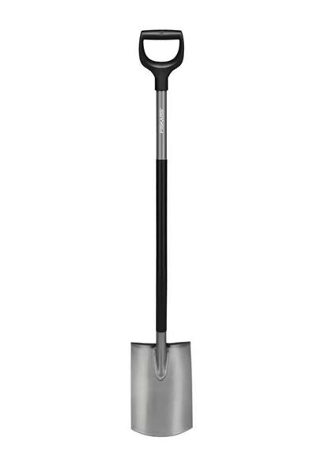 Ergonomische Metall-Schaufel mit geradem Rand (Ergonomic™)